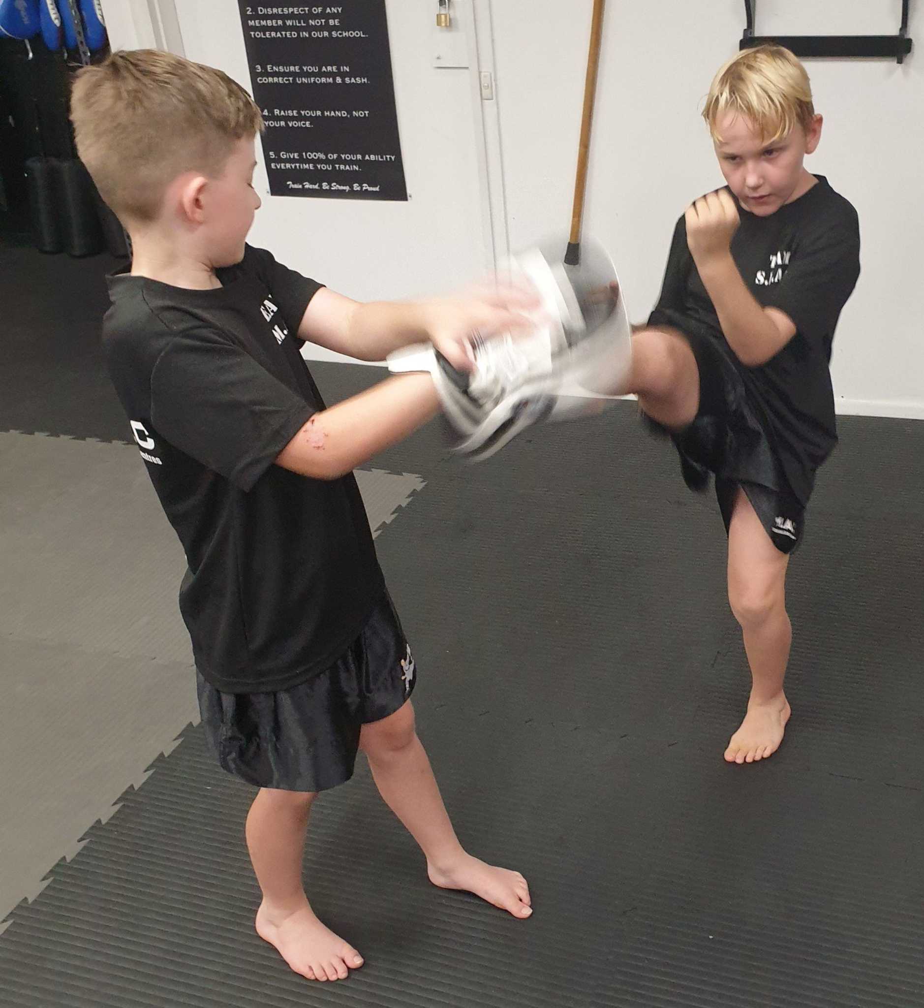 Action-Packed Kickboxing Workouts For Your Young One!